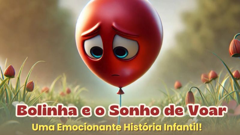 Bolinha e o Sonho de Voar | Uma Emocionante História Infantil!